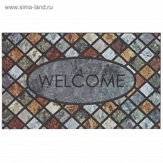 ТОВАР ПО ПРЕДЗАКАЗУ! 4302227 Коврик придверный Mineral Stone, 46х76 см