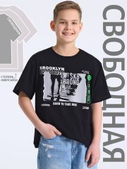 513335 Апрель Футболка черный