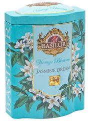 Чай черный Basilur Винтажные цветы «Жасминовая мечта», 100 г (ж/б)