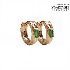 Серьги с кристаллами Swarovski