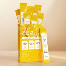 SADOER Очищающая кислородная пузырьковая маска в саше Five Fold VC Bubbles Mask 12*4гр. Арт.: 2691 Маска для лица — идеальное решение для быстрого и эффективного очищения кожи. Необычный формат средст