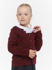 Жакет для девочек 193-7105 бордо VAY