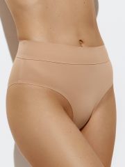 3. OmD 2241B Invisible Slip Alto (термоклеевая обработка края), PA Omsa Трусы Beige (Бежевый)