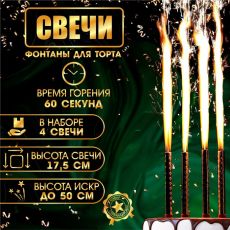 1553640 Набор тортовых свечей 