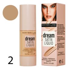 Тональный крем Maybelline Dream Satin Liquid SPF / FPS 15 № 2 30 ml