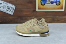 lacoste partner piste из натуральной замши и текстиля