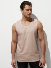 OmT_U 1101 Майка мужская, CO Omsa Майка Beige (Бежевый)