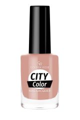Лак для ногтей GR City Color Nail Lacquer (0-100) Светло-коричневый (019)