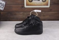 Зимние Nike Air Force из натуральной кожи