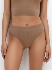 БOmD_S Wafle 2142-01SS String Alto, PA Omsa Трусы Cappuccino (Коричневый)