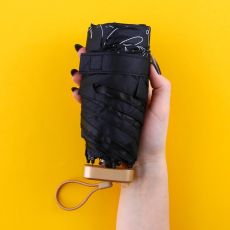 Зонт женский «Тропические листья», 6 спиц, складывается в размер телефона. 9465217