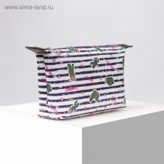 4608443 Косметичка простая, отдел на молнии, цвет разноцветный