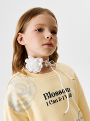 20206280007 Украшение-бант дет. Loye белый ACOOLA Kids