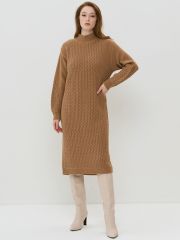 Платье женское 9232-92011 карамельный кофе NEWVAY