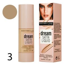 Тональный крем Maybelline Dream Satin Liquid SPF / FPS 15 № 3 30 ml