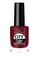Лак для ногтей GR City Color Nail Lacquer (0-100) Бордовый (048)