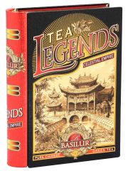 Чай зеленый Basilur «Чайная книга «Чайные легенды-Поднебесная Империя» 100г, ( ж/б)