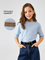 20240310034 Джемпер детский для девочек Alexia голубой ACOOLA Kids