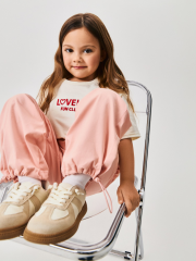 20220510168 Футболка детская для девочек Liamin1 молочный ACOOLA Kids