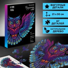 Пазлы фигурные «Сказочная сова» 4276179