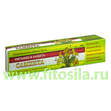 Зубная паста аюрведическая Питание и защита 100гр Самхита