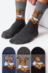 Мужские носки 3 пары Happy Fox