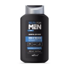 034890   Belita for Men. Шампунь для волос «Сила и чистота», 400 мл