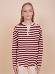 GFJH3354U Джемпер для девочек Бордовый(5) Pelican