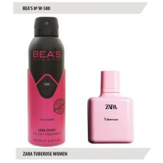 Дезодорант Beas W580 Zara Tuberose For Women deo 200 ml, Дезодорант женский Beas W580 создан по мотивам аромата Zara Tuberose