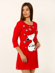 324787 Fleurtex Туника Красный