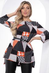 Б8895 Блуза LADY TAIGA Мультиколор