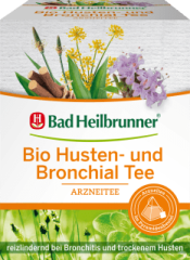 Arzneitee, Bio Husten- & Bronchial Tee (12 Beutel), 24 g