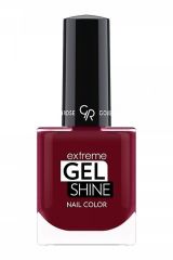 Лак-гель для ногтей GR Extreme Gel Shine Nail Color - 066 Shine Тёмно-бордовый (066)