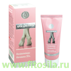 Крем с мочевиной и фософолипидами для пяток FLIKE 50 гр