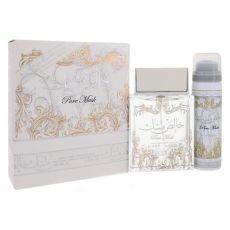 Парфюмированный набор Lattafa Pure Musk edp 100 ml и Deodorant Spray Pure Musk Unisex 50 ml
