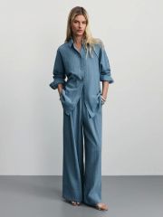 ZR2506022110-43 брюки женские бирюзовый ZARINA