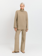 10200160698 Брюки жен. Tiempo_pants кофейный CONCEPT CLUB Women