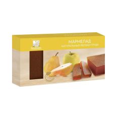Мармелад пластовой яблоко-груша 0,210 (16шт/кор)