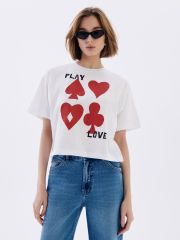 LD 2675 Conte elegant Футболка white-play love