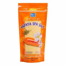 Siam Yoko Солевой скраб для тела с экстрактом папайи / Spa Salt Papaya, 300 г