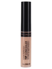 [THE SAEM] Консилер для лица МАСКИРУЮЩИЙ Cover Perfection Tip Concealer Peach Beige SPF28 РА++, 6,5 гр