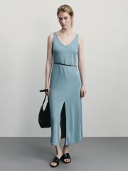 ZR2506012907-43 платье женское бирюзовый ZARINA