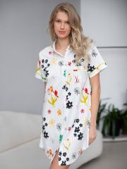INDEFINI Сорочка Мультиколор 3167SDX