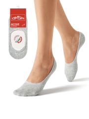 OMSA ACTIVE 171 (подследники меланж) Omsa Подследники Grigio Melange (Серый)