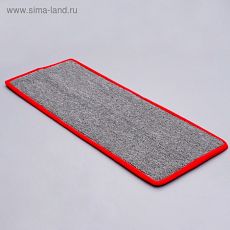 1487627 Когтеточка угловая малая, ковролиновая с пропиткой, 55 х 11 см, микс