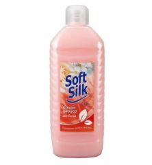 Romax Soft Silk. Ополаскиватель-антистатик для белья Бархатная роза и жасмин, 2л