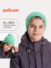 UFQZ3356 Шапка детская Салатовый(38) Pelican