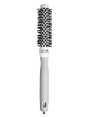 Olivia Garden Термобрашинг для укладки волос / Expert Blowout Shine White & Grey, 20 мм, бело-серый