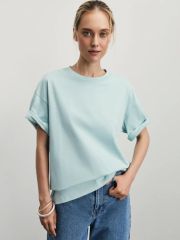 W_OVERSIZE5-19 футболка женская мятный ZARINA