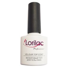 Верхнее велюровое покрытие Lorilac Professional Velour Top Coat 10 ml
